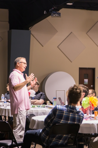 Tim Downs teaching