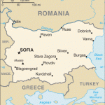 map of Bulgaria