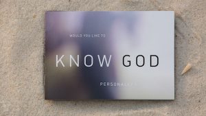 "Know God Personally" booklet