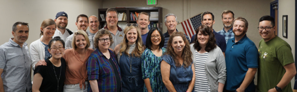 The small group coaches for the Bible Study Methods course.