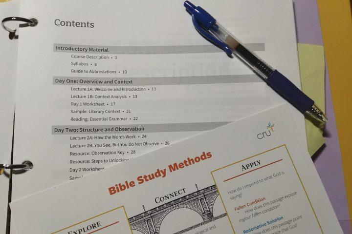 Bible Study Methods materials