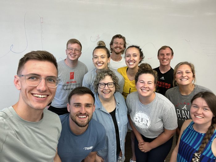 My coaching group this summer for Bible Study Methods