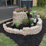 The spiral garden our team planted